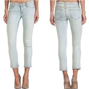 MOTHER The Rascal Ankle In Can’t Stop Believin Wash ( Light Wash) Jeans Size 29